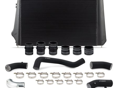 Mishimoto 17-19 GM L5P Duramax Intercooler Kit - Black w  WBK Pipes For Cheap