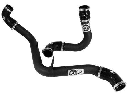 aFe Bladerunner 2.5in Intercooler Hot and Cold Side Tubes, 13-14 Ford Focus ST 2.0L (t) *Black* Online now